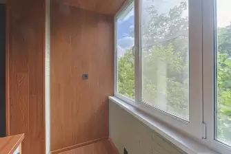 Объединение  светлого балкона с детской