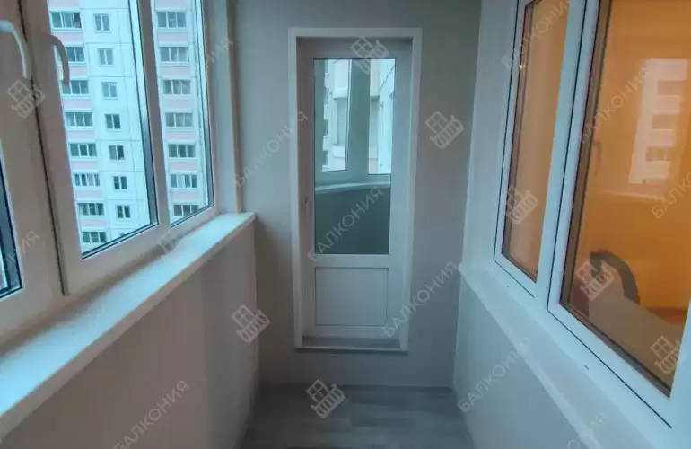 Отделка балкона с утеплением