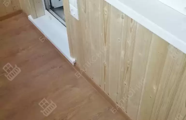 Отделка балкона в многоквартирном доме